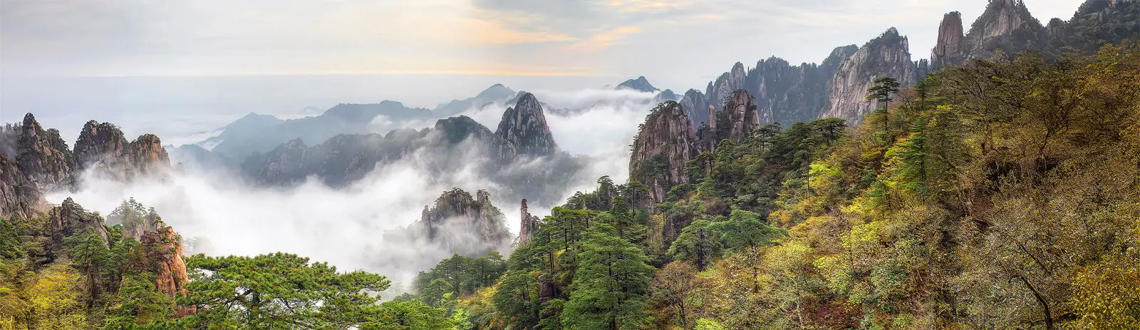 Scenic coastal view with road and mountains